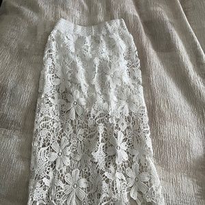 Crochet skirt
